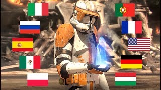 'EXECUTE ORDER 66' IN MULTIPLE LANGUAGES