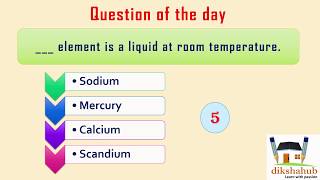 Chemistry GK With Answer| Which Element is Liquid At Room Temperature?