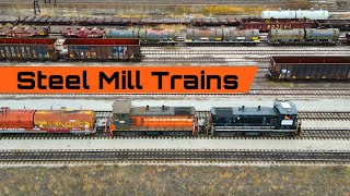 Trains at the Indiana Harbor Steel Mill: November 2023