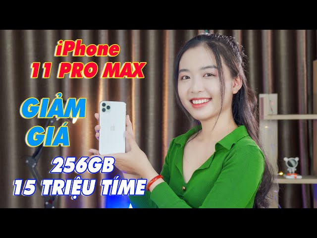 iPhone 11 Pro Max GIẢM GIÁ  - 256GB Chỉ 15 Triệu Tám