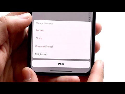 How To Remove Friends On Snapchat Easily! - YouTube