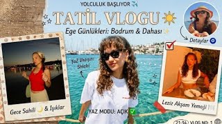 Tati̇l Vlog🏖️ Deniz,Kum,Güneş☀️ - 43