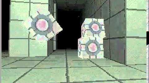Portal DS WIP : companion cubes ! (pre-alpha)