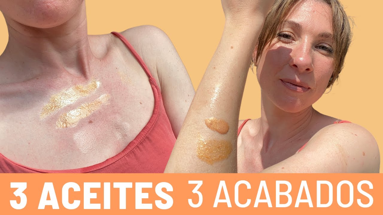 3 ACEITES corporales 3 acabados ✨ GLOW Edition, Golden RADIANCE, Golden Light ✨ Freshly Cosmetics 💛