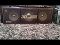 hitachi 3d7 mk2  super woofer  vs siemens rm 840 3d super woofer ghettoblaster  boombox