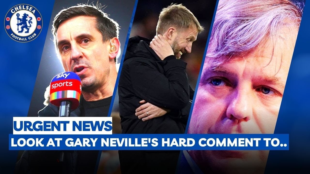 BOMB NEWS! SURPRISED EVERYONE! LOOK AT GARY NEVILLE'S HARD COMMENT