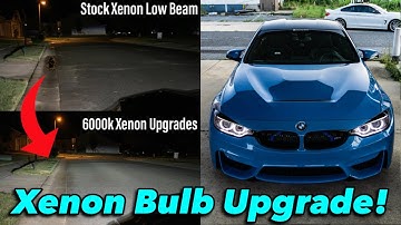 6000k Xenon Bulb Upgrade! DIY | F80/F82/F83 M3 M4 M2