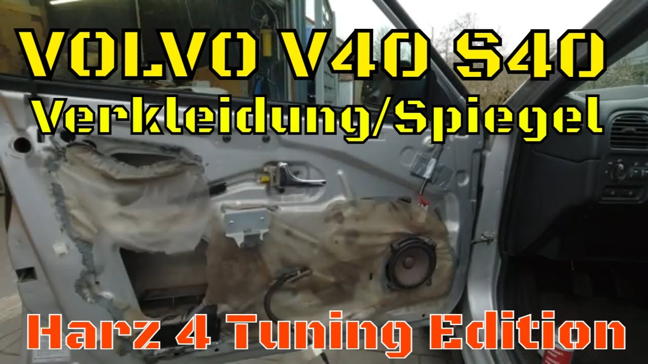 Volvo V40 S40 Spiegel erneuern / replace exterior mirrors 
