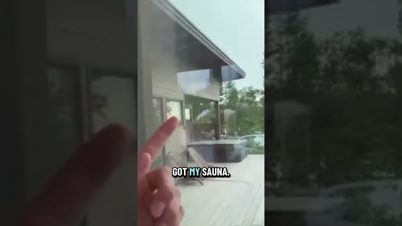 Can't forget about the sauna ๐ง