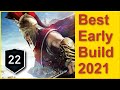 Assassins Creed Odyssey - Best Early Build 2021 - 250.000 Damage - Level 22 Hyper Warrior - 50% Crit