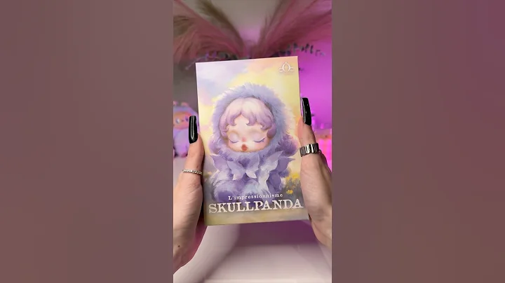 Unboxing SKULLPANDA L'impressionnisme💜 #skullpanda #popmart #blindbox #unboxing