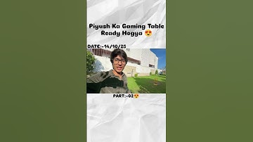 PART:-02🪷||•Piyush Ka Gaming Table Ready Hogya 😍 #souravjoshivlogs #youtubeshorts #vlogshorts #viral