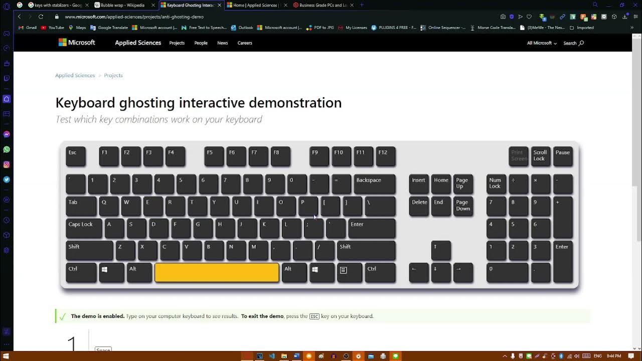 my keyboard doesn't work properly aaaaaaaaaaaa YouTube