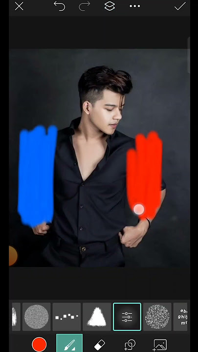 Picsart Dual Tone Colour Editing / Red And Blue  / Picsart Photo Editing