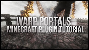Minecraft Plugin Tutorial: Warp Portals | Create Portals in 1.8!