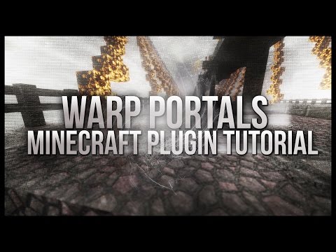 Minecraft Plugin Tutorial: Warp Portals | Create Portals in 1.8!