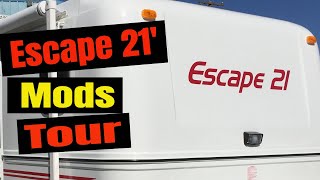 Escape 21 Travel Trailer Mods We've Done