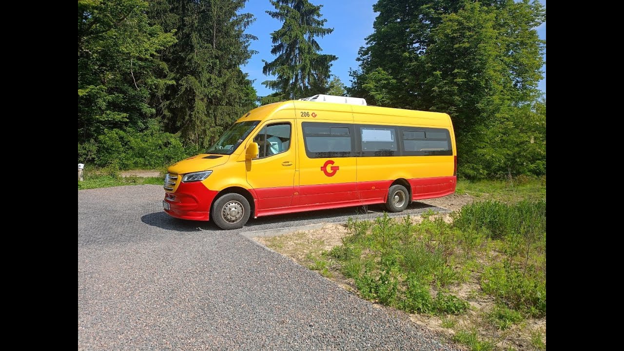 PKS Tarnobrzeg linia 32 k. Grodzisk Maz. Dw. PKP, MB Sprinter City 516 / Mercus #206