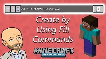 Create by Using Fill Commands   Minecraft Education Edition