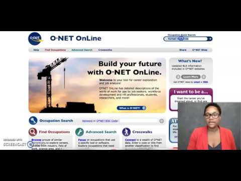 How to Use O*net  - Career Success