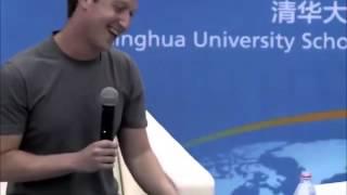 🈲🔔Mark Zuckerberg Randomly Speaks Mandarin Chinese!