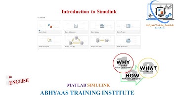 Simulink Tutorial - Introduction to MATLAB Simulink | Why to use | Application | P-1