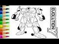 Cara Gambar Tobot Y