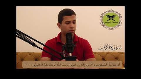 ما تيسر من سورة الزمر ||| القارئ محمود مروان عنبوسي .