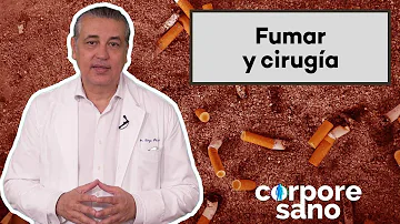 ¿Qué ocurre si no puede dejar de fumar antes de la operación?