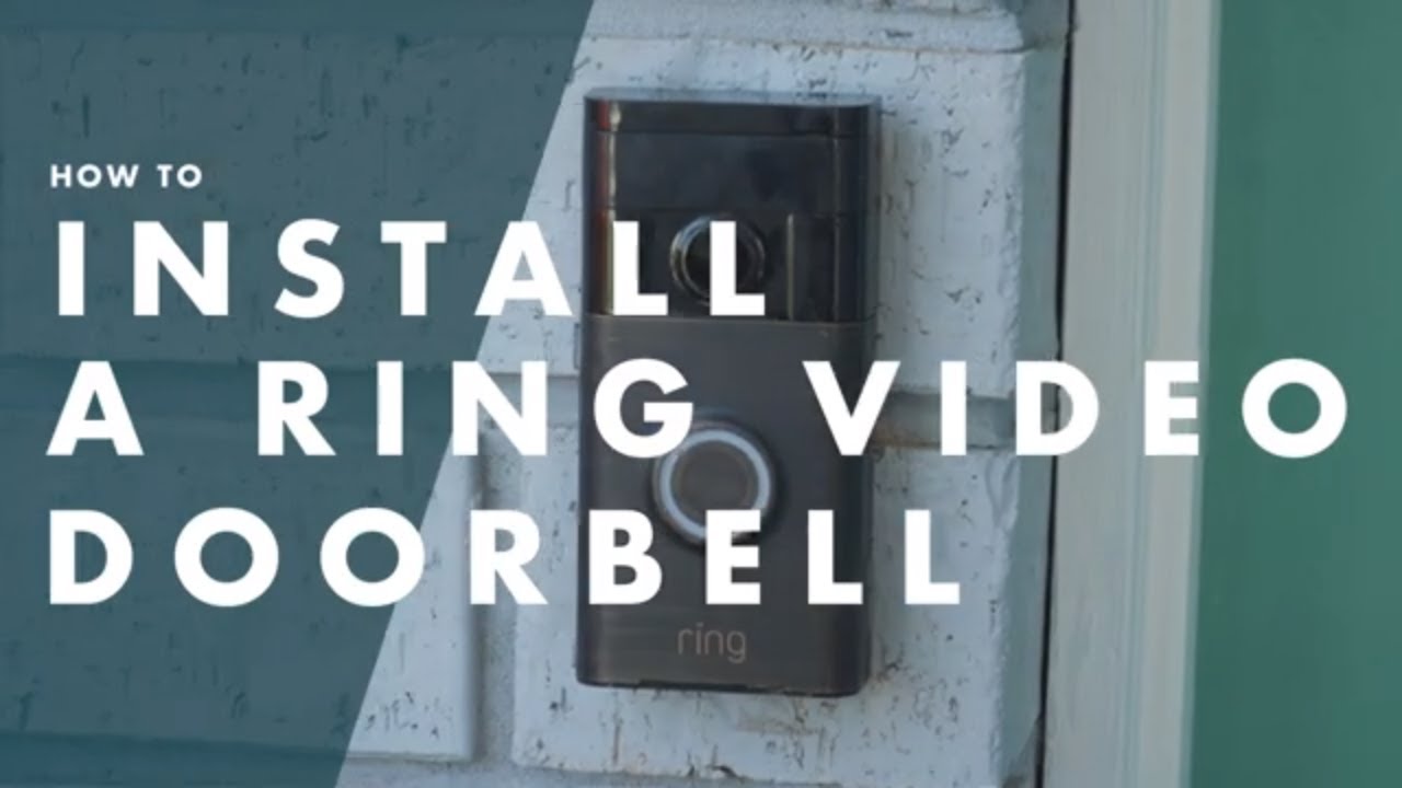 ring doorbell installation youtube