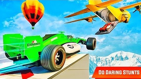 Formula Car Racing Stunts 3D - Impossible Car Mega Ramp Simulator 2022 - Android GamePlay
