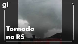 Pela segunda semana seguida, tornado atinge o Rio Grande do Sul