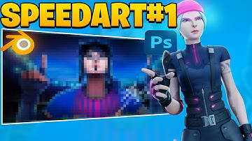 How I made the BEST Fortnite Thumbnail! (Speed Art)