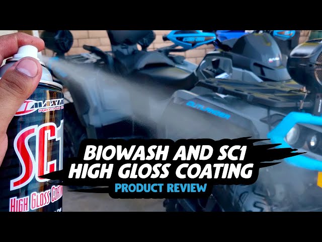 Maxima Racing Oils BioWash & SC1 High Gloss Coating Product Review
