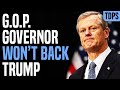 Republican Governor WON'T Support Tump