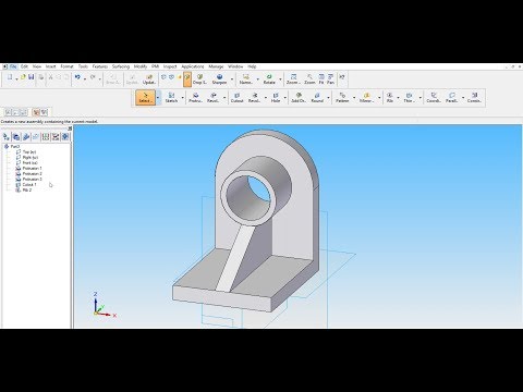 #solidedge Solid Edge | Solid Parts | Problem-8