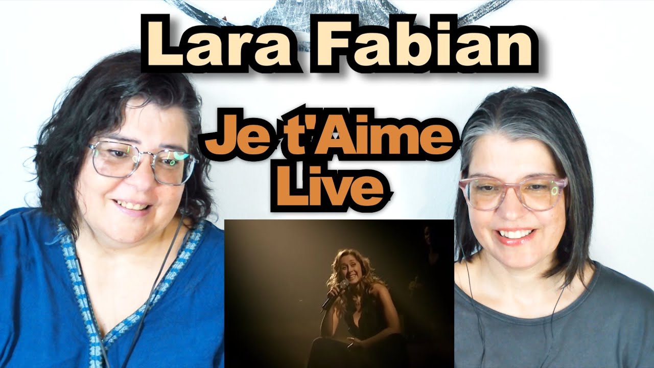 TEACHERS REACT | LARA FABIA  - Je t'aime | Live in Paris, 2001