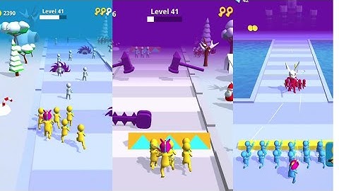 Gun Clash 3d gameplay (ios android) part 9 level 41,45