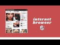 internet browser [carrd themed tutorial] - request