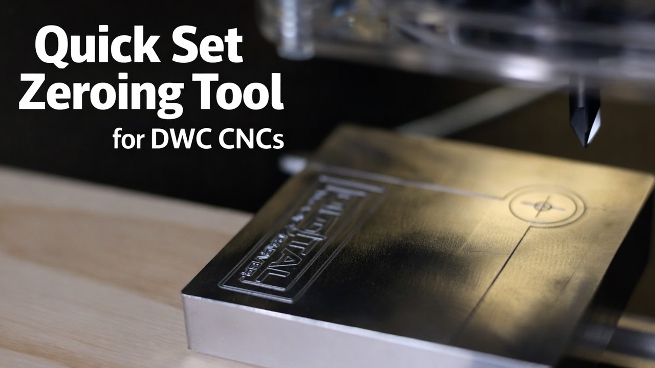 Cnc Router Material Zeroing Quick Set Zeroing Tool for Digital Wood Carver CNC Routers - YouTube