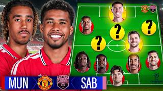 HEAVEN & YORO START?! WHO PARTNERS MOUNT?! | Man Utd vs Sabah Preview