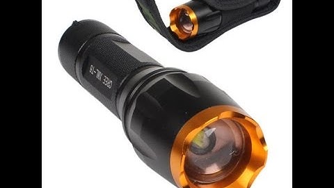 Фонарик UltraFire 2000 Lm. UltraFire 2000 Lm Cree XML T6 LED 5 Mode Zoom Focus Flashlight Torch