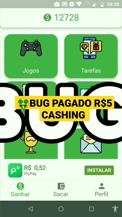 🤑GANHE R$5 REAIS NOVO BUG DO CASHING PAGANDO VIA PIX