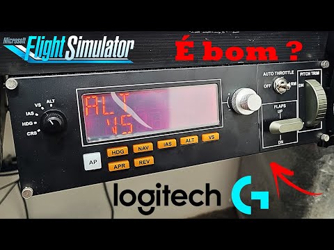 Flight Multi Panel da #logitech é bom? | Flight Simulator - YouTube