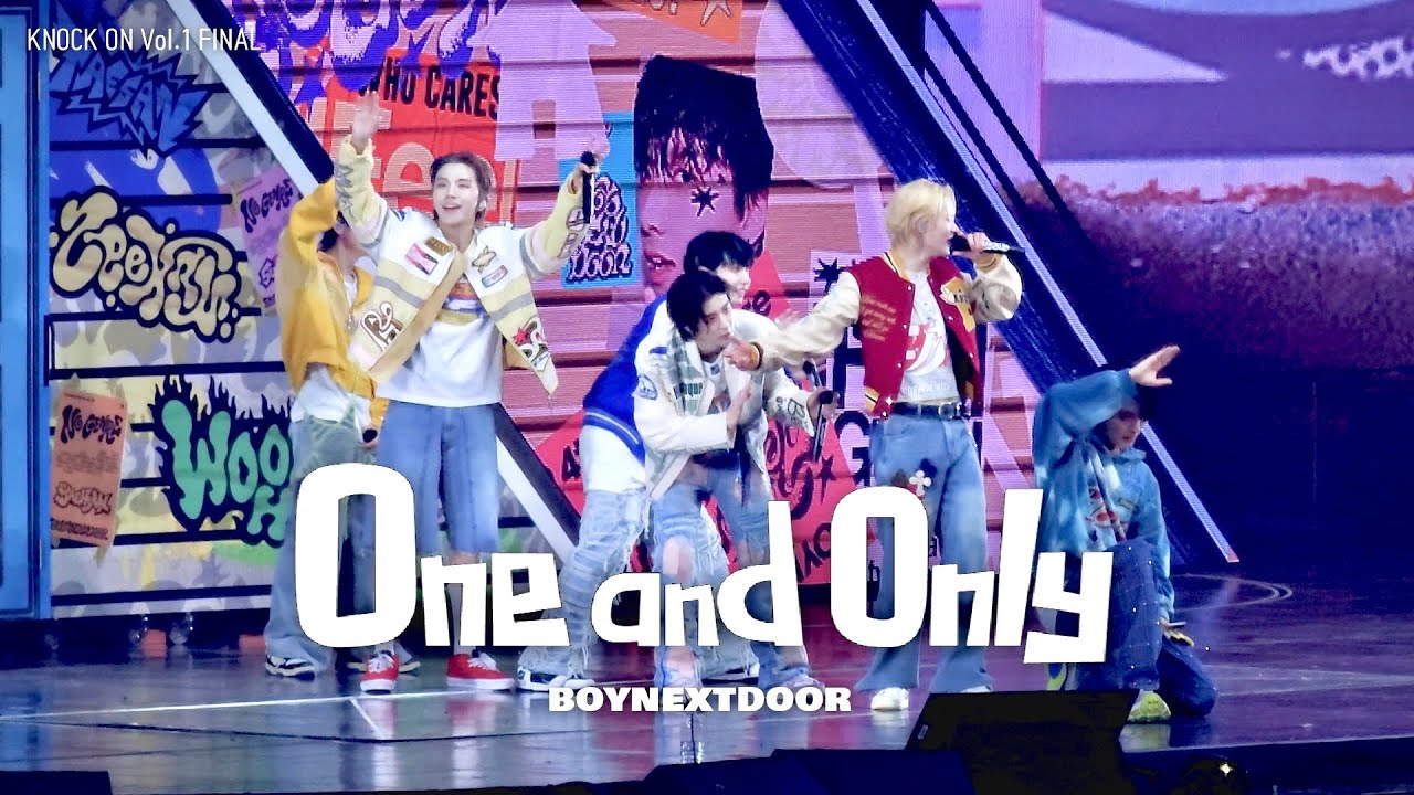 [4K] 보이넥스트도어(BOYNEXTDOOR) - One and Only 직캠 | KNOCK ON Vol.1 FINAL