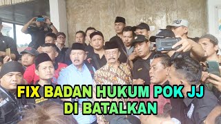 Fix: PSHT POK JJ LEGAL AGENCY CANCELLED