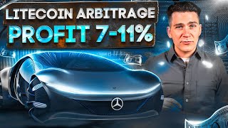 Crypto Arbitrage Litecoin | Crypto Arbitrage Strategy Litecoin | Profit +11% | Crypto NEWS 2024