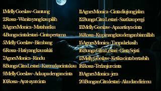 Top Lagu bikin galau | Melly Goeslaw, Rossa, Agnes monica, Bunga Citra Lestari | Teman Tidur