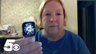 Woman claims her Apple Watch saved her life