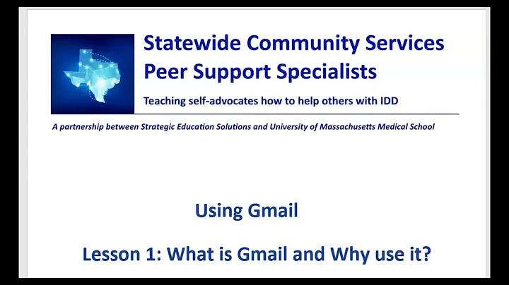 Gmail Unit 1, Lesson 1: What Is Gmail?